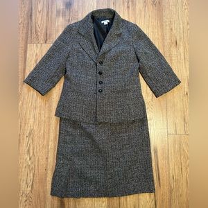 Cato tweed skirt and blazer set